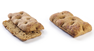 Chleb wielozbożowy płaski przekrojony Schiacciata 5001922 100g*32szt– PANESCO